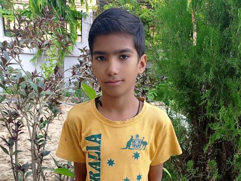 vishal syudent at open book foundation